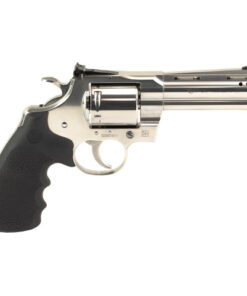 Colt Grizzly 357 Magnum, 4.25" Barrel, Stainless Steel, Black Hogue Rubber Grip, 6rd