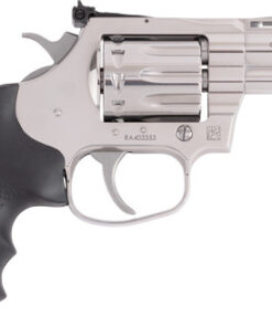 Colt King Cobra 22 LR 10 Shot 3" Stainless Vent Rib Barrel, Stainless Cylinder & Frame, Black Rubber Grip