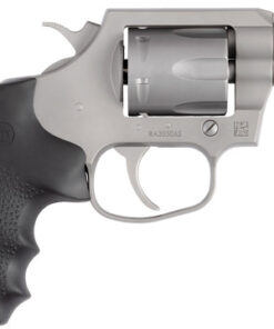 Colt King Cobra Small 357 Mag 6 Shot 2" Matte Stainless Steel Barrel, Cylinder Frame, Black Hogue Overmolded Grips, Exposed Hammer