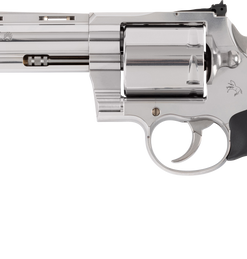 Colt Kodiak Revolver, Single/Double Action, 44 Magnum, 6" Ported Barrel, Stainless Steel Finish, Silver, Hogue Rubber Grips, 6rd