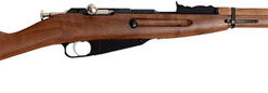 Crickett Mosin Nagant M38 Replica 22 LR 16.13" Blued Threaded Single Shot Barrel, American Walnut Fixed Stock