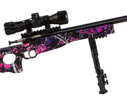 Crickett Precision 22 LR, 16" Barrel, "Muddy Girl" Stock, Blued
