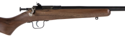 Crickett Single Shot Walnut 22 WMR, 16.125" Barrel, American Walnut Stock, Blued, 1rd