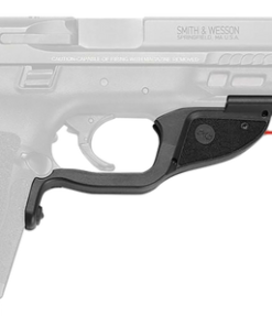 Crimson Trace Laserguard 5mW Red Laser with 633nM Wavelength & 50 ft Range Black for S&W M&P Shield M2.0