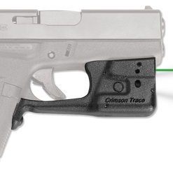 Crimson Trace Laserguard Pro, Green Laser, Black, For Glock 42/43/43X/48