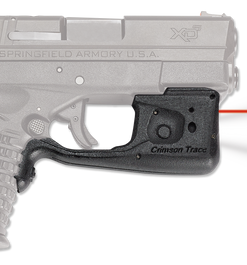 Crimson Trace Laserguard Pro, Laser and Light, Fits Springfield XD-S, Black, 150 Lumen LED, Red Laser, User Installed, Instinctive Activation, 4 Modes