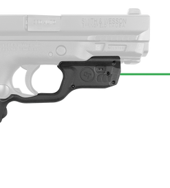 Crimson Trace LG-459G, Laserguard, White Light/Green laser, Fits S&W M&P 9EZ, M&P 380EZ,And M&P 22 Compact, Matte Finish, Black
