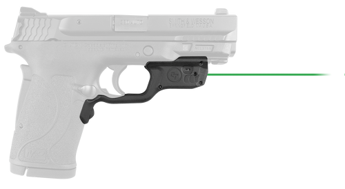 Crimson Trace LG-459G, Laserguard, White Light/Green laser, Fits S&W M&P 9EZ, M&P 380EZ,And M&P 22 Compact, Matte Finish, Black
