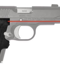Crimson Trace LG409 Lasergrips 5mW Red Laser with 633nM Wavelength & Black for 9mm Kimber Micro