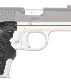 Crimson Trace LG409G Lasergrips 5mW Green Laser with 532nM Wavelength & Black for 9mm Kimber Micro