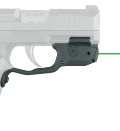 Crimson Trace LG422G Laserguard 5mW Green Laser with 532nM Wavelength & Black for Sig P365