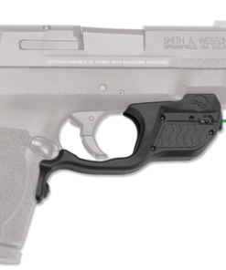 Crimson Trace LG485G Laserguard 5mW Green Laser for 532nM Wavelength & 50 ft Range Black for 45 ACP S&W M&P Shield