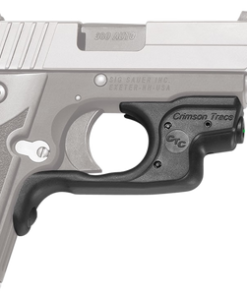 Crimson Trace LG492G Laserguard 5mW Green Laser with 633nM Wavelength & 50 ft Range Black for Sig P238, P938