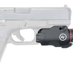 Crimson Trace Rail Master Pro 5mW Green Laser with 532nM Wavelength & Black, 400 Lumens White LED Light for Picatinny or Weaver Rail-Equipped...