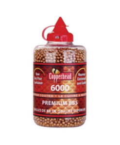 Crosman CopperHead BBs .177 Copper-coated Steel 6000 Carton