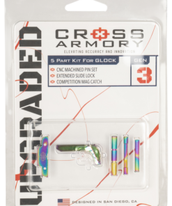 Cross Armory 3 Piece Glock Upgrade Kit P80 Gen1-3 Rainbow
