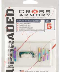 Cross Armory 3 Piece Upgrade Kit Glock Gen5 Rainbow Aluminum