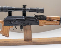 Cugir AK-74 Romak 2 Used 5.45x39mm, ZFK 4x25 Scope, Wood Thumbhole Stock, Black, 10rd