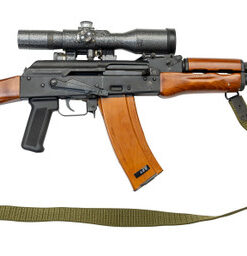 Cugir SAR 3 5.56x45mm, 16" Barrel, Russian 8x42mm Optic, Olive Drab Green Sling, Wood Furniture, 28rd