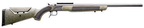 CVA Accura MR-X 45 Caliber VariFlame 26" Sniper Gray Cerakote Fluted Threaded Barrel, Receiver Picatinny Rail, Adjustable Veil Alpine Synthetic Stock
