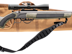 CVA Accura MR-X 50 Caliber 26" Tungsten Cerakote Fluted Threaded Barrel, Drilled & Tapped Receiver, Adjustable Black/Gray Webbing Synthetic Stock,...