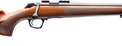 CVA Cascade Rimfire Classic, Bolt Action , 22 LR, 18" Threaded Barrel, 1/2x28 Thread Pitch, Matte Finish, Black, Walnut Stock, 10rd