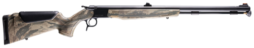 CVA Optima 50 Caliber 26" Black Nitride Fluted Barrel, Black Nitride Drilled & Tapped Steel Receiver, Fixed Realtree Legacy Synthetic Stock, Fiber...