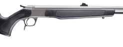 CVA Optima 50 Caliber 26" Stainless Fluted Barrel, Drilled & Tapped Stainless Steel Receiver, Fixed Black Stock, Fiber Optic Sights