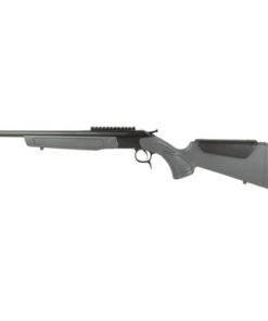 CVA Scout 300 Blackout, 16.5" Blued Threaded Barrel, Blued Receiver Picatinny Rail, Adj Comb & LOP Black/Gray Synthetic Stock, 1rd