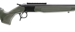 CVA Scout Spur 410 Bore, 3" Chamber, 20" Barrel with XX Full Turkey Choke, Matte Finish, Black, Green Synthetic Stock, 1 Round