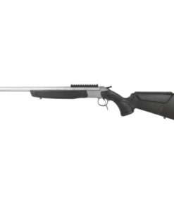 CVA Scout, Take-Down 400 Legend, 20" Threaded Barrel, Stainless Steel Finish, Synthetic Stock, Black, Ambidextrous, Scope Rail, Muzzle Brake, 1 Round
