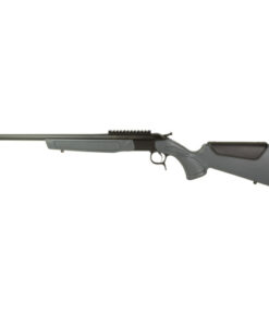 CVA Scout V2, 243 Win, 20" Threaded Barrel, Matte Finish, Black, Scope Rail, Synthetic Stock, Gray, 1 Round