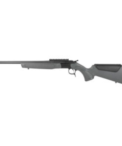 CVA Scout V2, 308 Winchester, 20" Threaded Barrel, Matte Finish, Black, Scope Rail, Synthetic Stock, Gray, 1 Round