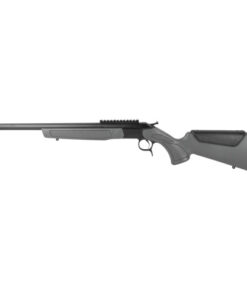 CVA Scout V2, 44 Magnum, 20" Threaded Barrel, Matte Finish, Black, Scope Rail, Synthetic Stock, Gray, 1 Round