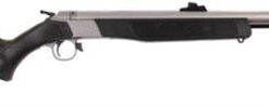 CVA Wolf Northwest .50 Caliber 24" Barrel Stainless Steel Fiber Optic Sights Black Synthetic Stock