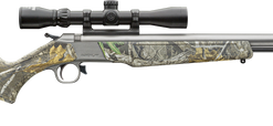 CVA Wolf Optic 50 Caliber, 24" SS Barrel, Optic Ready Receiver, Realtree Edge Stock, KonusShot 3-9x32mm Scope