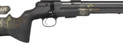CZ 457 22 LR, 16" Threaded Barrel, Manners Camo, Adjustable Cheek Riser, 5rd