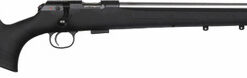 CZ 457 22 LR, 20" Threaded Barrel, Black Synthetic, Stainless Steel Barrel, 5rd