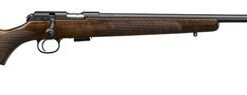 CZ 457 American 22LR, 24.8" Barrel, Turkish Walnut, Black, 5rd
