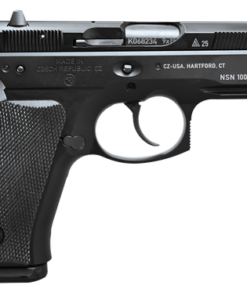 CZ 75 P-01 50th Anniversary Elite 9mm, 3.75" Cold Hammer Forged Barrel, Aluminum, Polycoat Finish, Black, Decocker, Rubber Grips, Fixed Sights,...