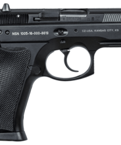 CZ 75 P-01 9mm, 3.75" Barrel, Black, Rubber Grip, 14rd