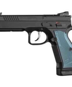 CZ 75 Shadow 2 9mm, 4.89", Optic Ready, Blue Grips, 19rd