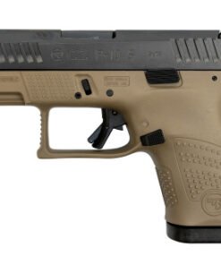 CZ P-10 9mm, 3.5" Barrel, Flat Dark Earth Frame, Black Slide, 12rd