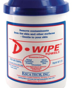 D-Wipe Disposable Towels 150 Per Container 8 Per Case