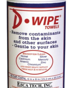 D-Wipe Disposable Towels 40 Wipes Per Container 12 Per Case