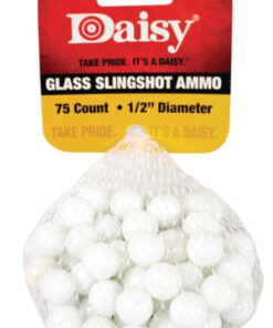 Daisy Glass Slingshot Ammunition .50" 75 Per Pack
