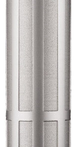 Dead Air Armament Nomax 33, Suppressor, 9.60" Length, Rated Up to 33XC, Titanium, Bead Blasted Finish, Silver, Xemax Adapter & DA150 Muzzle Brake