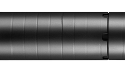 Dead Air Armament Wolfman 9mm, No Piston, 1.618" Diameter, Black Cerakote Finish, 1/2-28 Direct-Thread Insert