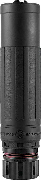 Dead Air Sandman X, BLACK, Suppressor, 7.62 NATO, Haynes 282 Construction, High Temperature Cerakote Finish, Black, Includes DA438 KeyMo Adpater...
