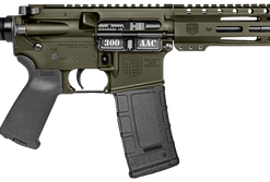 Diamondback DB15 300 AAC 30rd,10" Olive Drab Green Cerakote Heavy Barrel 9" M-Lok Handguard 7075-T6 Aluminum SBA3 Brace Magpul MOE Grip